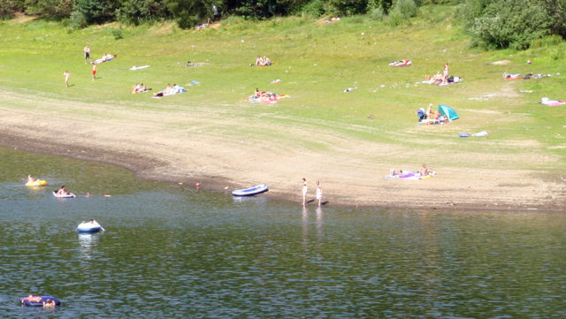 Badestelle, Wupper-Talsperre