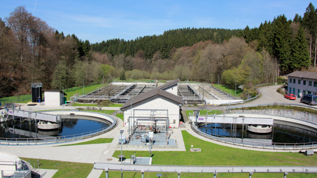 Besichtigung der Kläranlage Marienheide